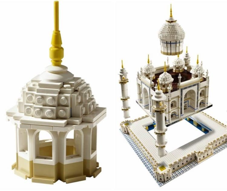 Este Taj Mahal feito de LEGO é simplesmente fantástico
