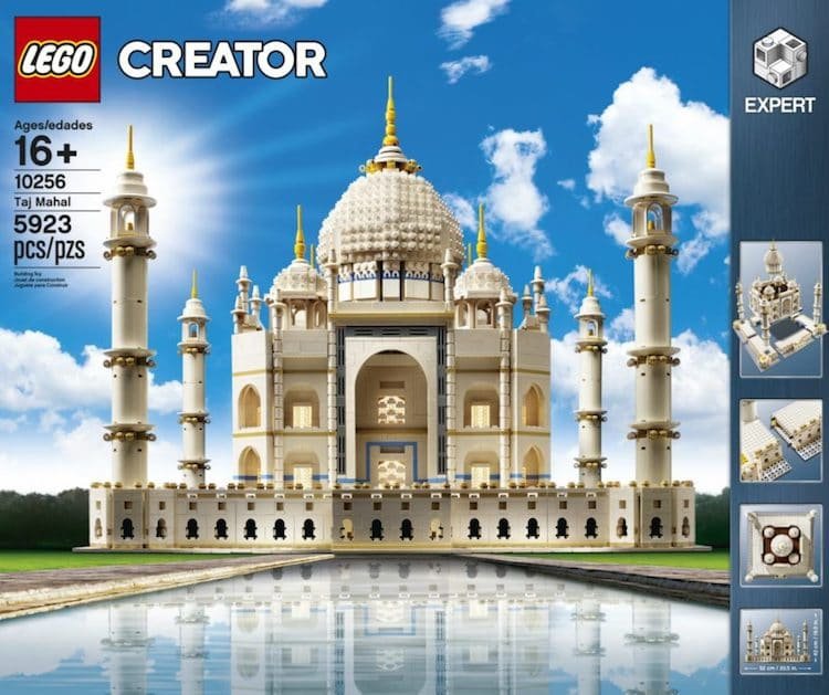 Este Taj Mahal feito de LEGO é simplesmente fantástico
