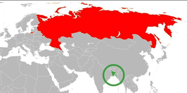 Rússia e Bangladesh