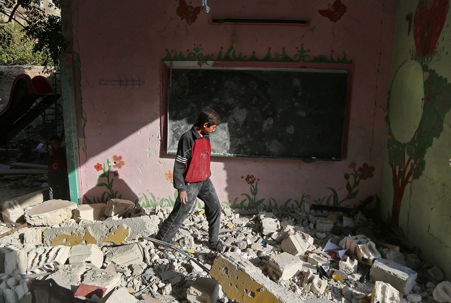 Escola na Síria