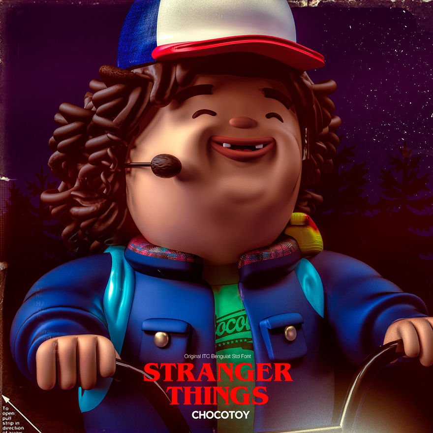 Como seria se as personagens de Stranger Things fossem brinquedos?