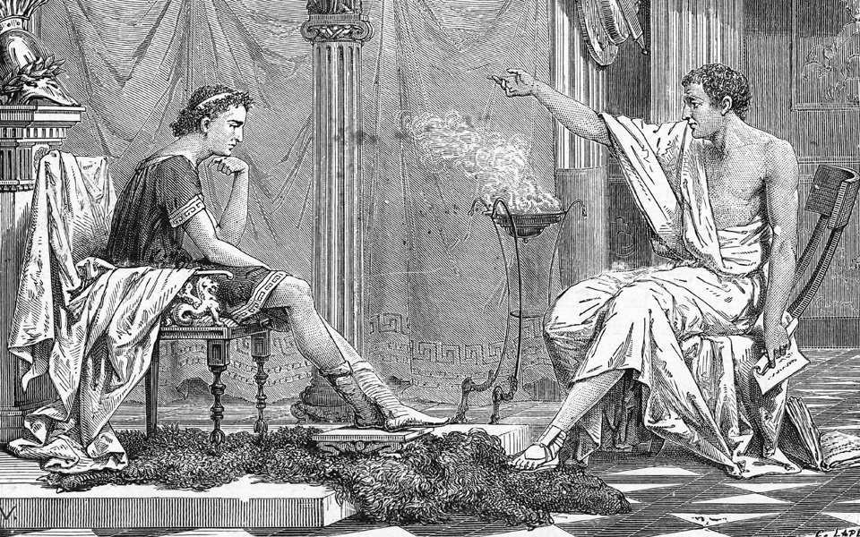 Alexandre e Aristóteles