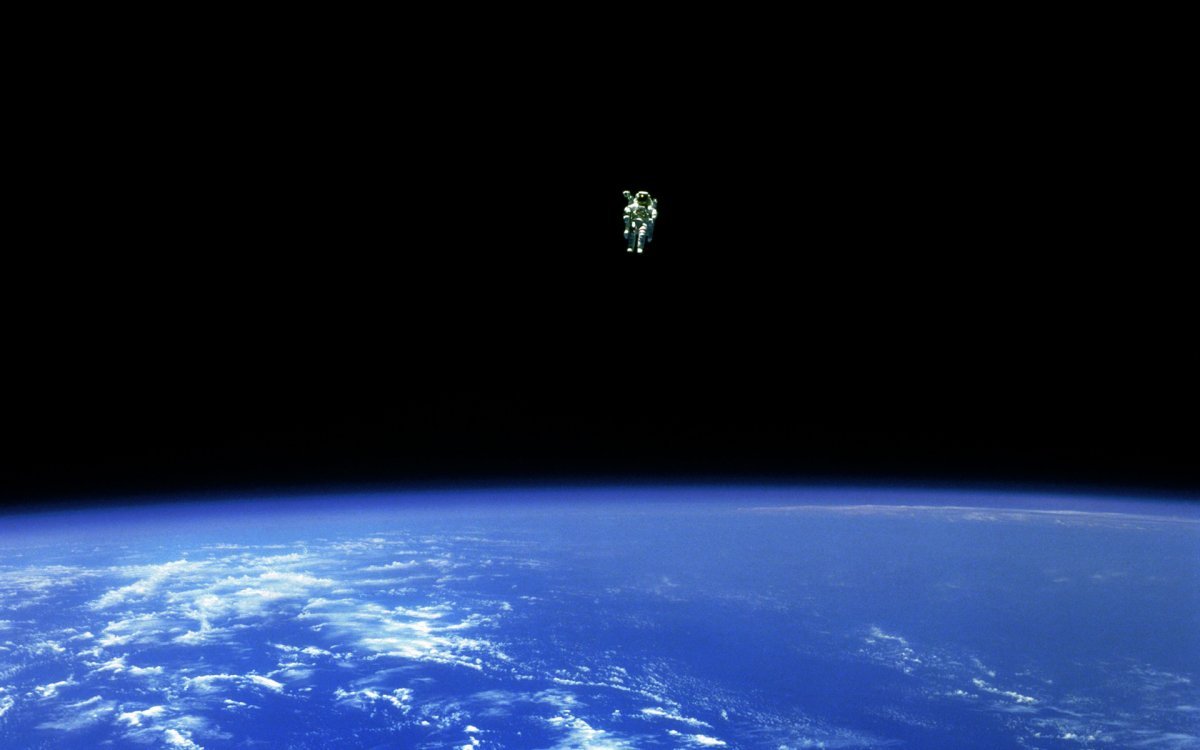 Astronauta Bruce McCandless II