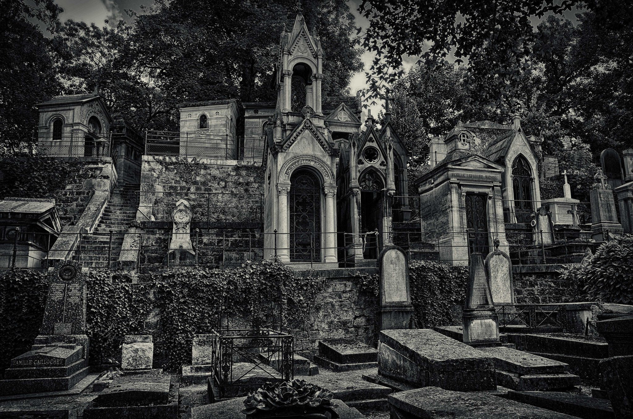 Cemitério sinistro