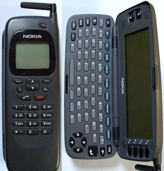 Um celular.