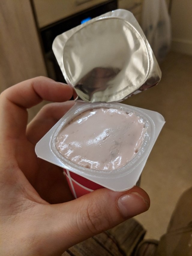 tampinha do iogurte