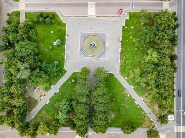 praça torta