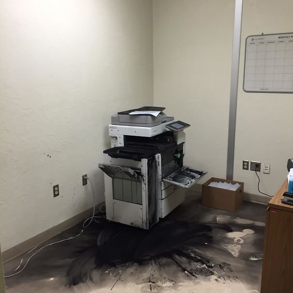 Impressora com problema