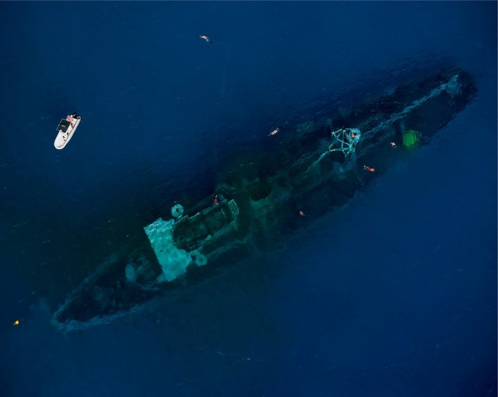 Barco naufragado Kittiwake