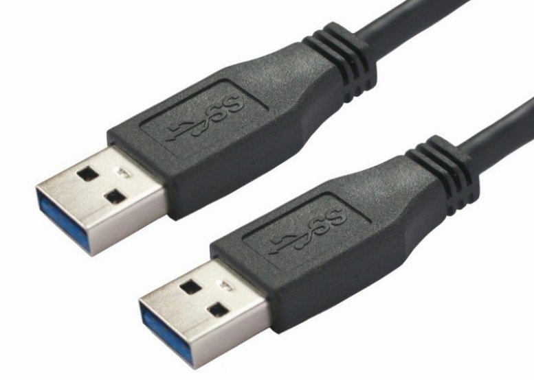 Dois cabos USB.