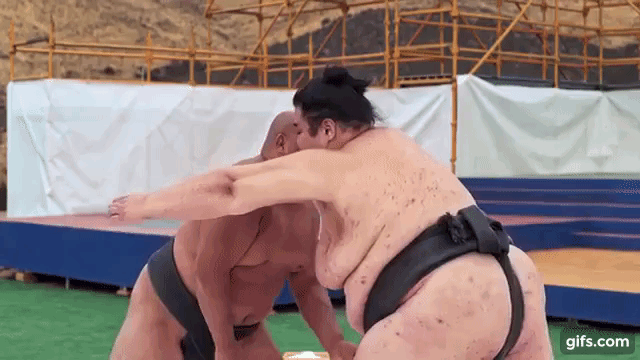 Lutadores de sumô