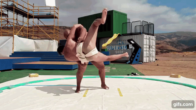 lutadores de sumô