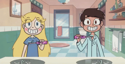escovar os dentes