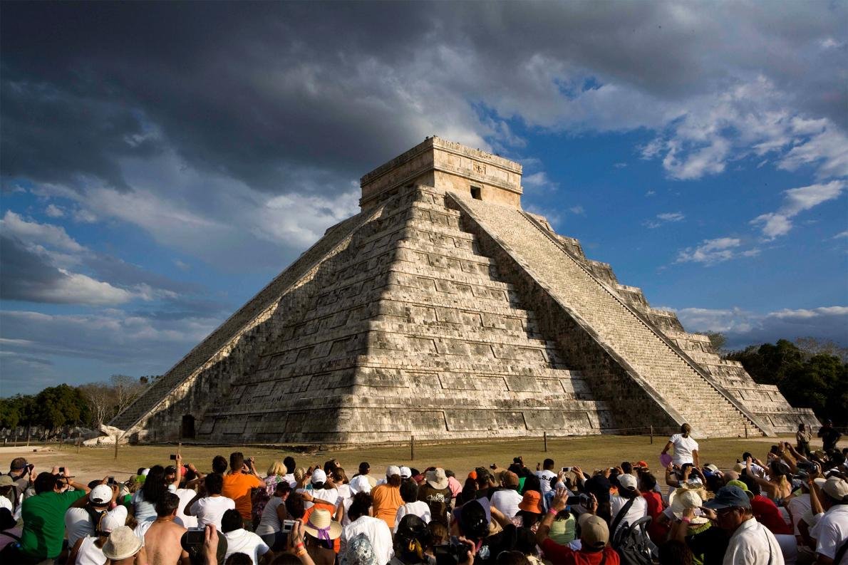 Chichén Itzá durante equinócio