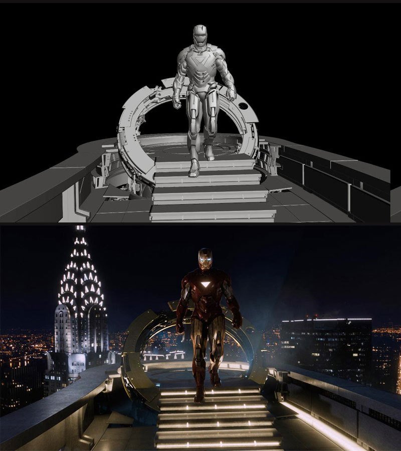 Veja personagens e cenários de filmes famosos antes dos efeitos digitais