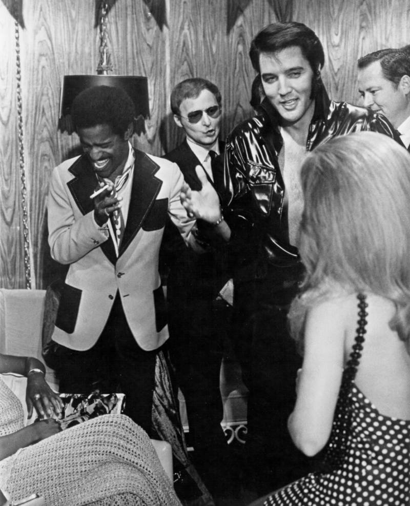 Elvis Presley e Sammy Davis Jr
