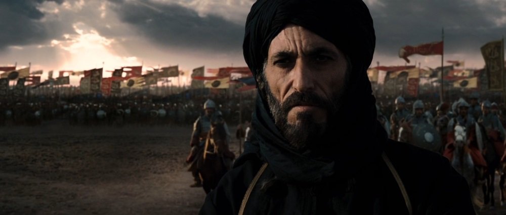 Ator interpretando Saladino