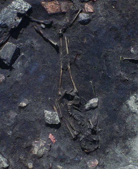 Esqueletos da Idade Média