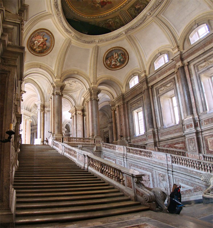 Palácio de Caserta, na Itália