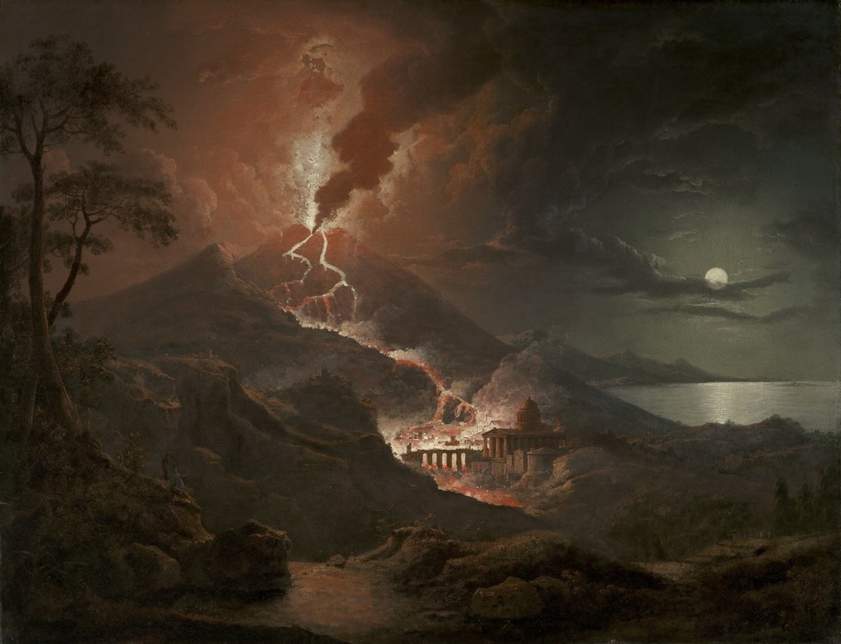 Erupção em Pompeia