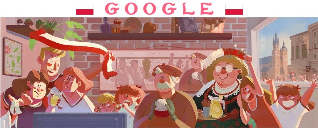 Estes são os Doodles do Google para todas as 32 seleções da Copa do Mundo