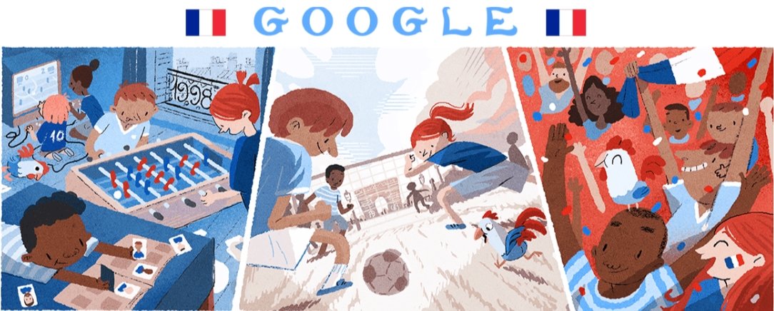 Estes são os Doodles do Google para todas as 32 seleções da Copa do Mundo