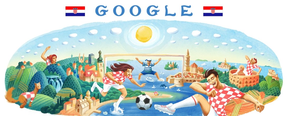 Estes são os Doodles do Google para todas as 32 seleções da Copa do Mundo