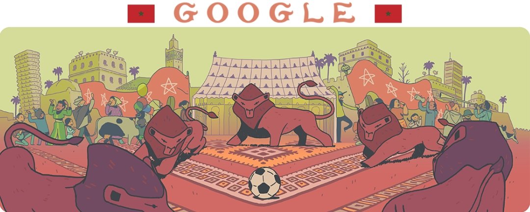 Estes são os Doodles do Google para todas as 32 seleções da Copa do Mundo