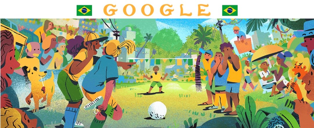 Estes são os Doodles do Google para todas as 32 seleções da Copa do Mundo