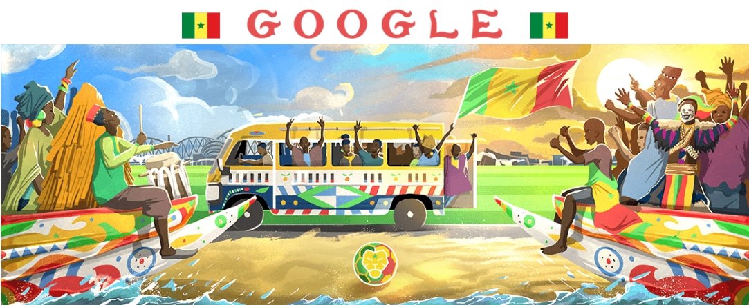 Estes são os Doodles do Google para todas as 32 seleções da Copa do Mundo