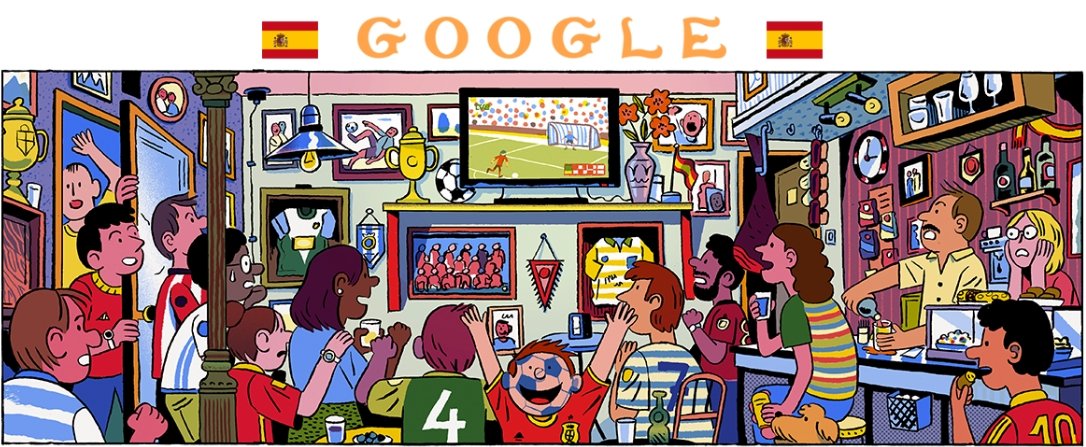 Estes são os Doodles do Google para todas as 32 seleções da Copa do Mundo