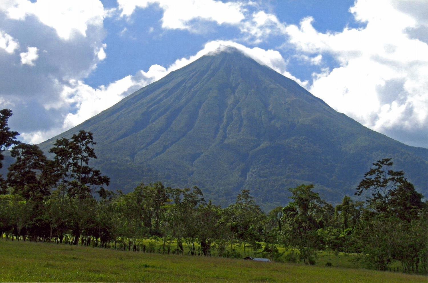 Vulcão na Costa Rica