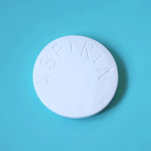Uma aspirina gigante