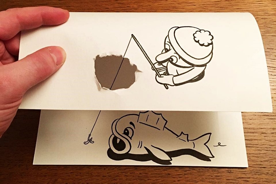 Imagem de Artista faz desenhos 3D com apenas dois materiais, e o resultado é genial no megacurioso