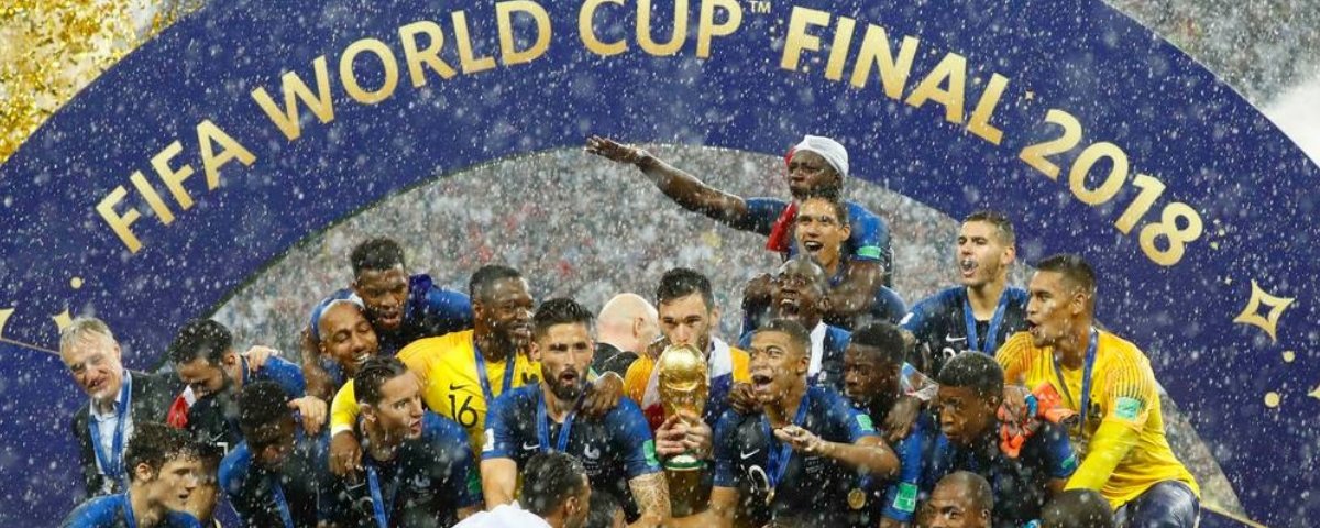 Veja imagens do último dia da Copa do Mundo 2018