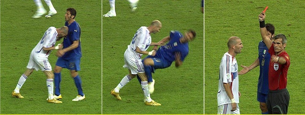 Cabeçada de Zidane na Copa