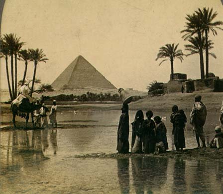 Antiga foto do Egito