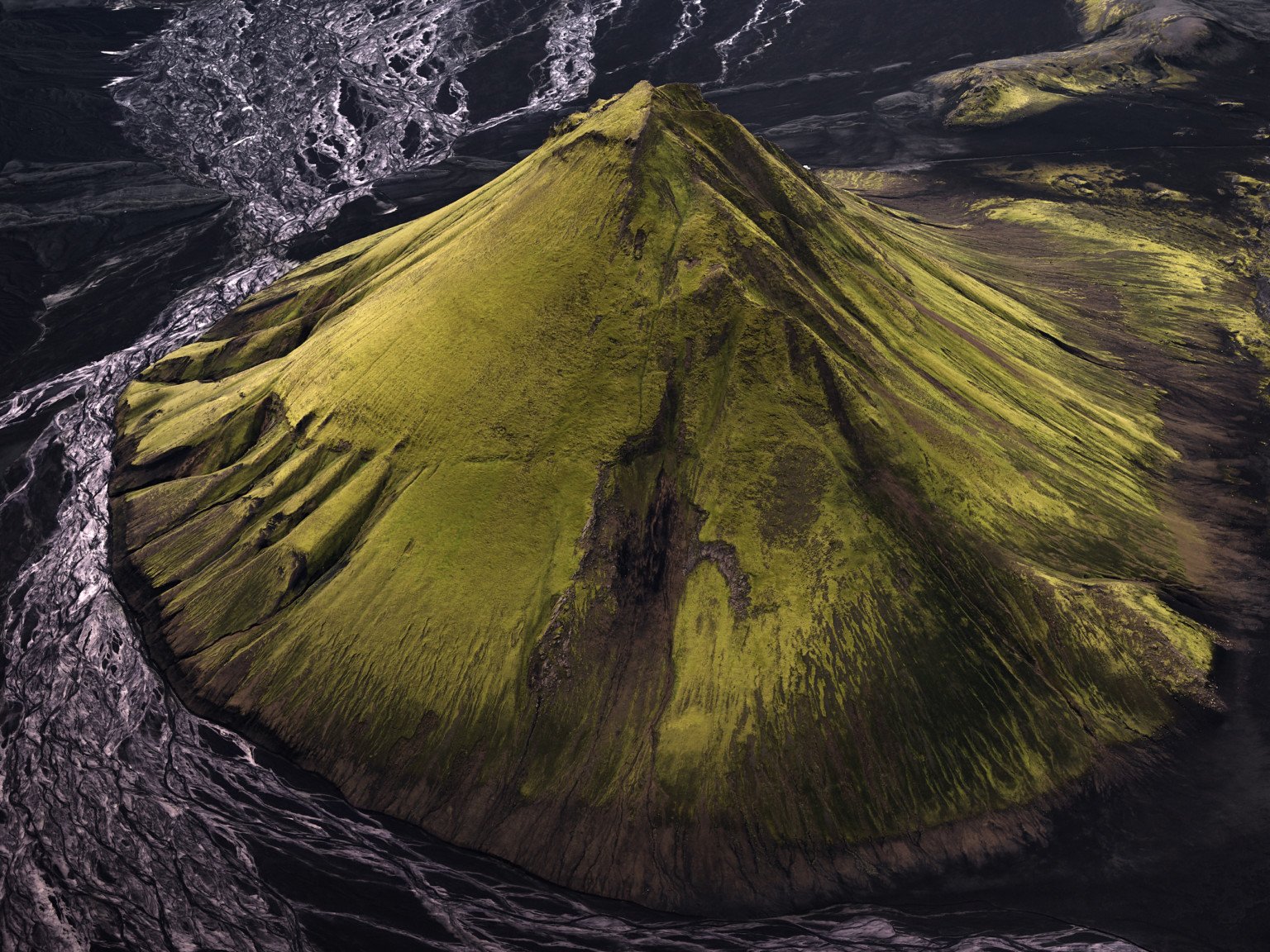 Estas paisagens fotografadas de cima são verdadeiras obras de arte