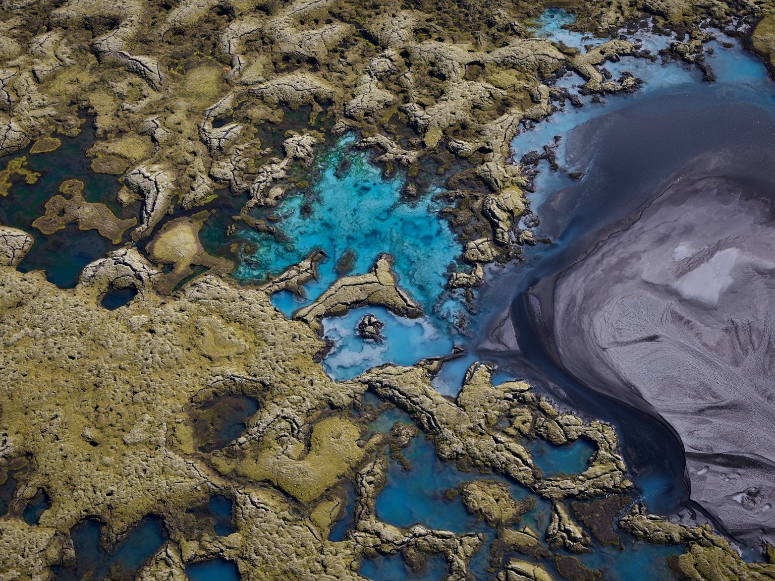 Estas paisagens fotografadas de cima são verdadeiras obras de arte