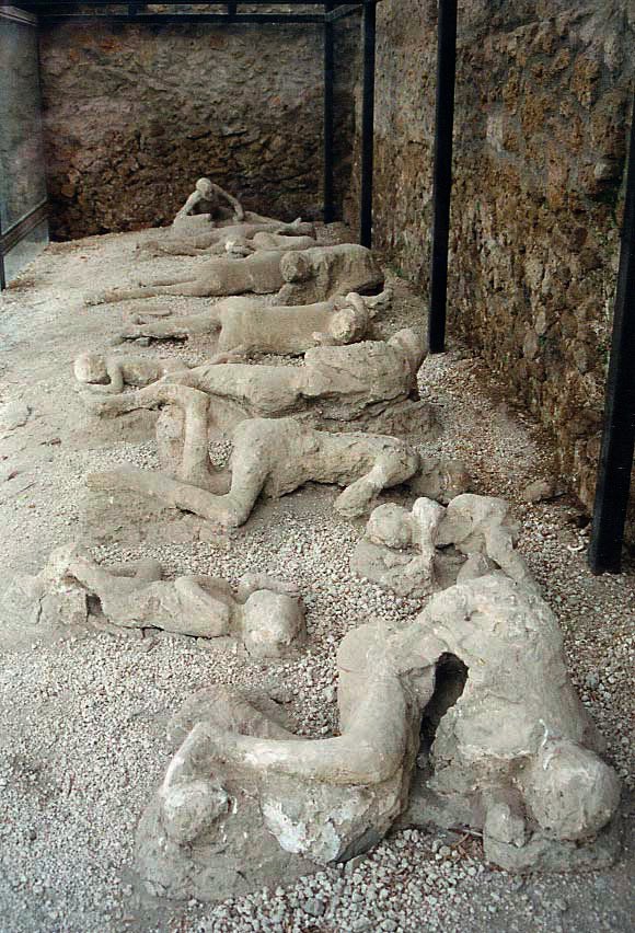 Corpos de Pompeia