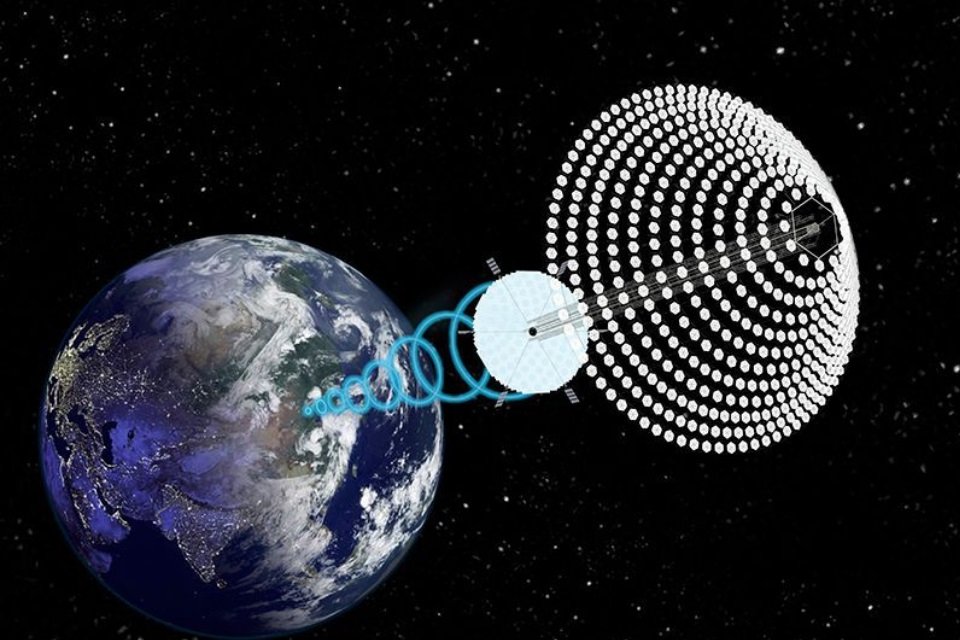 Imagem de Geração de energia solar no espaço é a aposta da vez no megacurioso