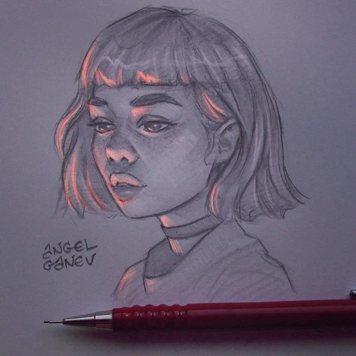 Este artista faz incríveis ilustrações que parecem estar brilhando