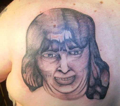 Tattoo horrenda 