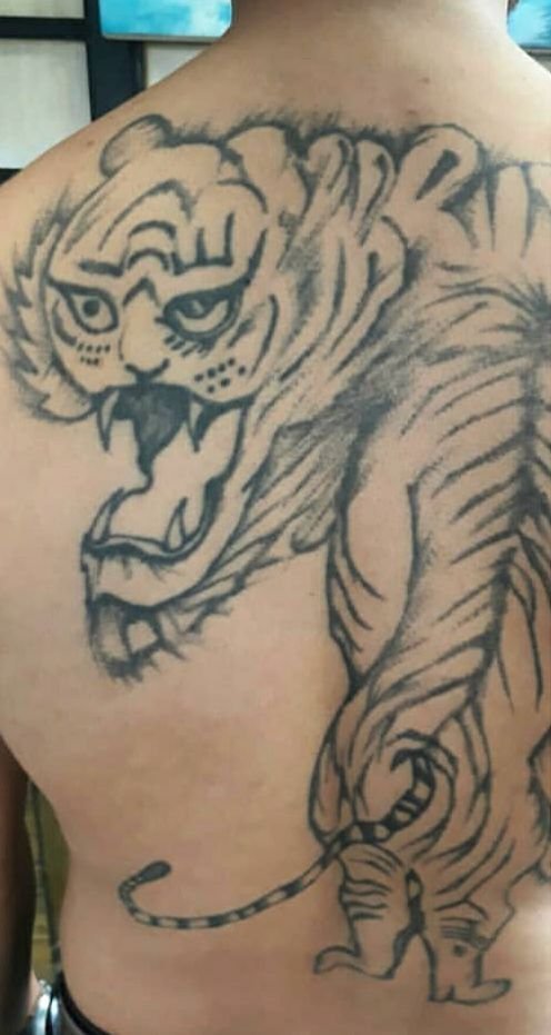 Tatuagem de tigre