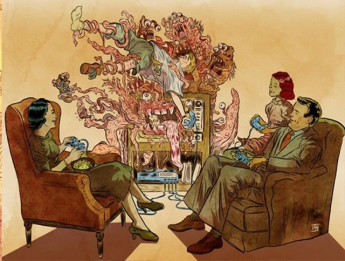 Estas ilustrações sobre a vida moderna são um verdadeiro tapa na cara