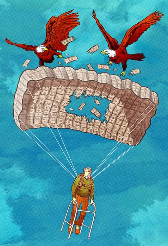 Estas ilustrações sobre a vida moderna são um verdadeiro tapa na cara