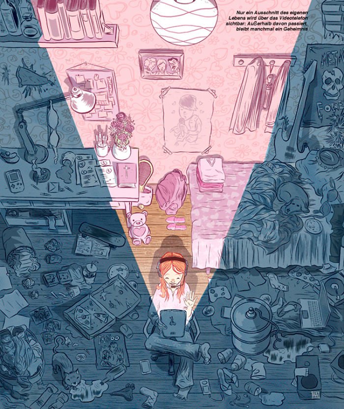 Estas ilustrações sobre a vida moderna são um verdadeiro tapa na cara
