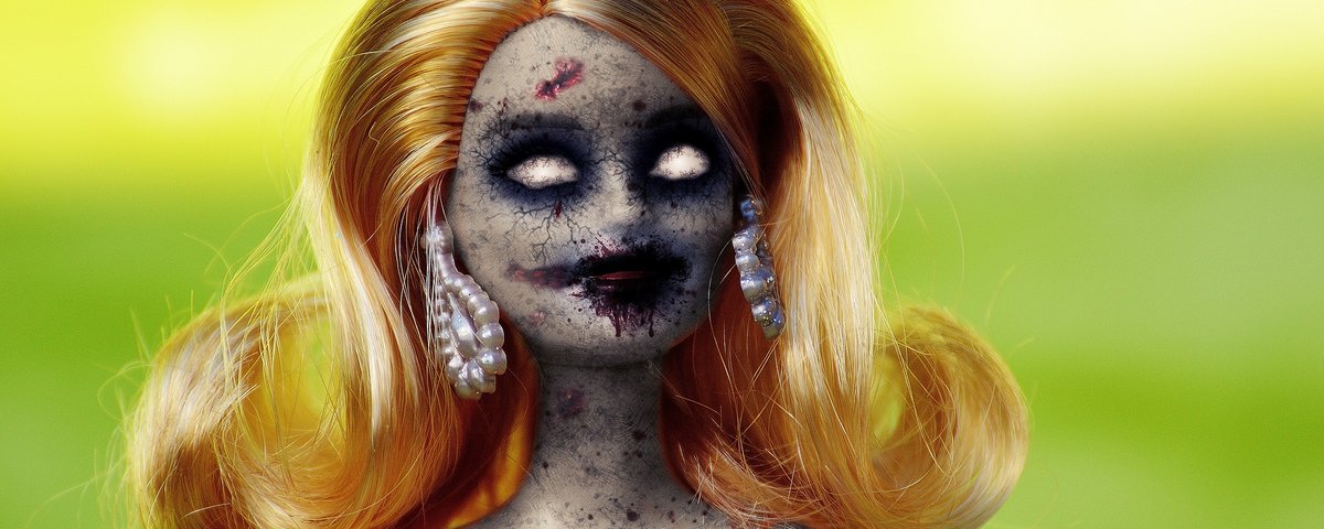 Maquiagem para o halloween: Zumbi