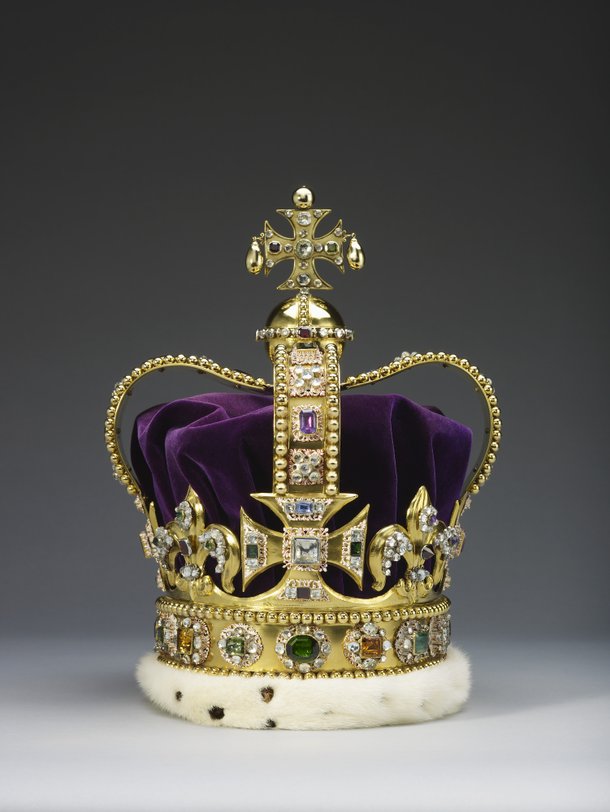 Valor da coroa da rainha elizabeth