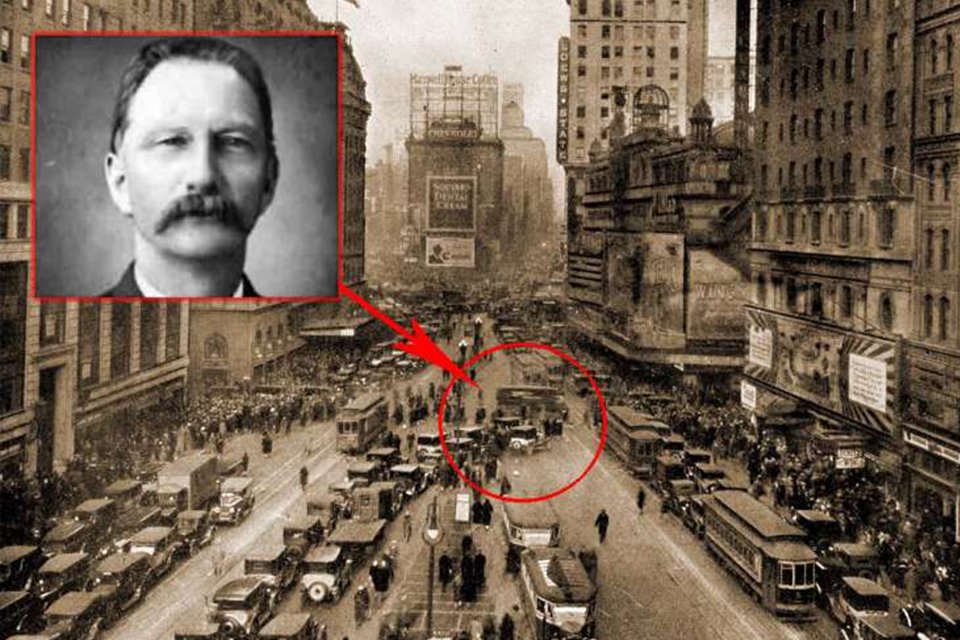 Imagem de Rudolph Fentz, o viajante do tempo no megacurioso